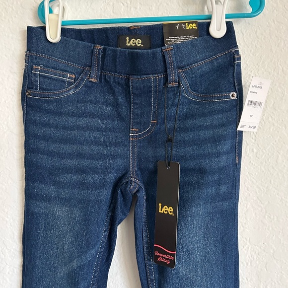 📚DROP⬇️ LEE • Kids Blue Jeans Convertible Skinny • 6X - Picture 3 of 7